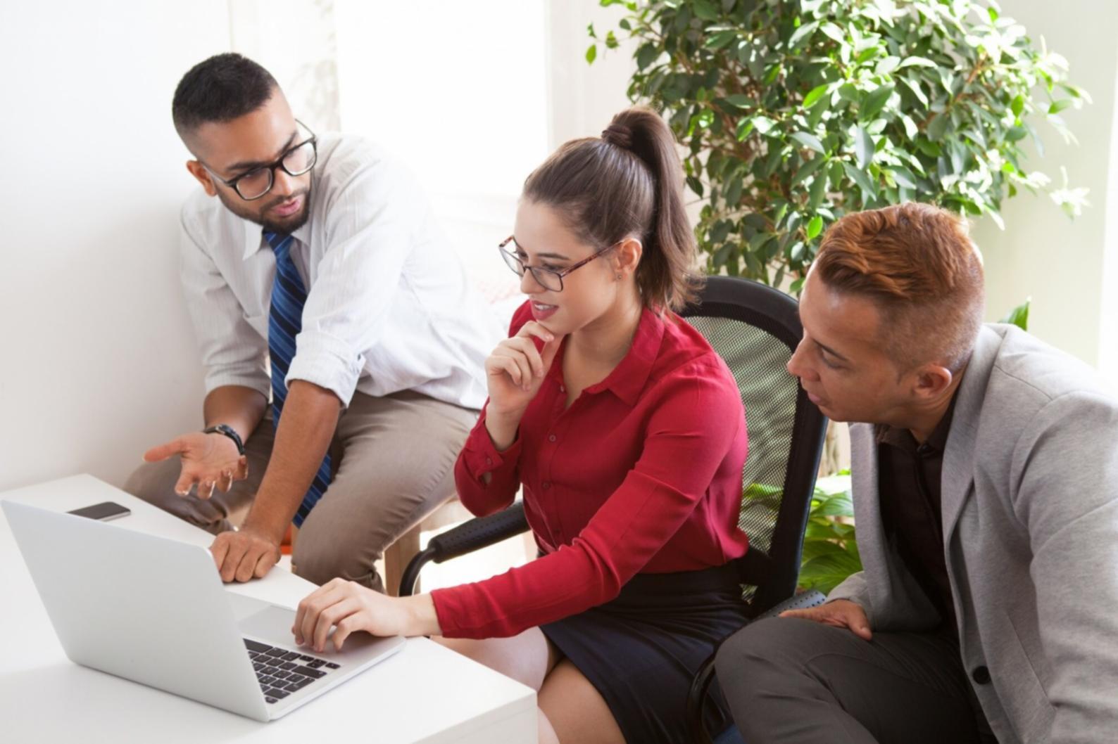 Financial education session showing real-world budget planning